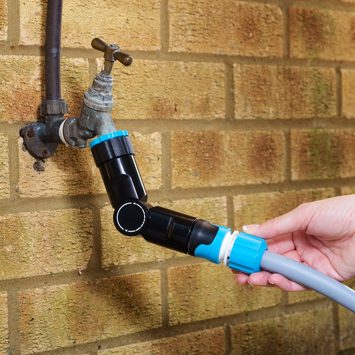 Flopro+ - Angled Hose Tap Connector