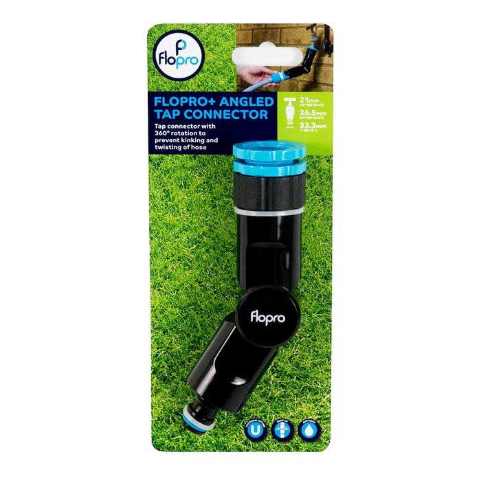 Flopro+ - Angled Hose Tap Connector