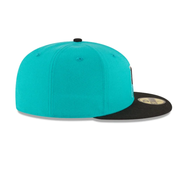 FLORIDA MARLINS 1997 WORLD SERIES ALTERNATE ON-FIELD SPEC NEW ERA FITTED CAP