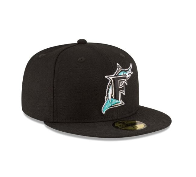 FLORIDA MARLINS 1997 WORLD SERIES GAME ON-FIELD SPEC NEW ERA FITTED HAT