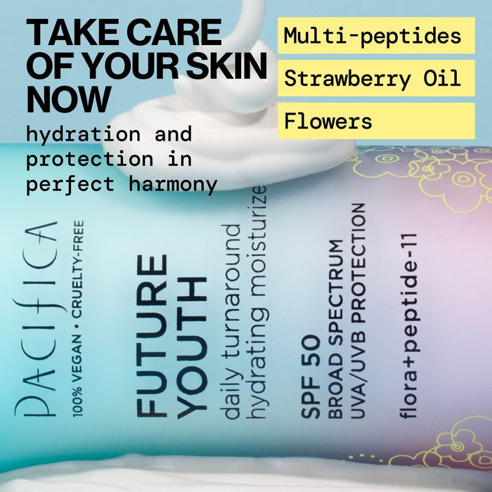 Future Youth Daily Turnaround Hydrating Moisturizer SPF 50 - Pacifica