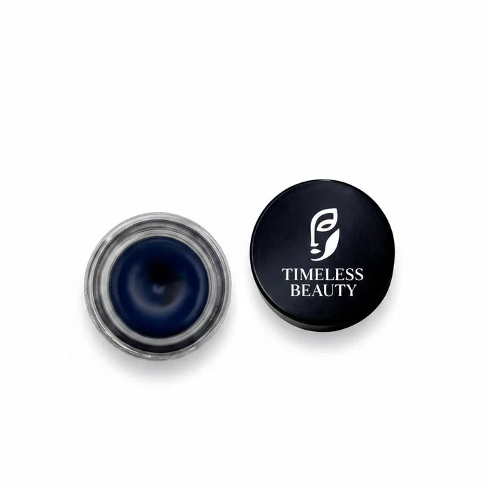 Timeless_Beauty Gel Eyeliner Navy - look, gel