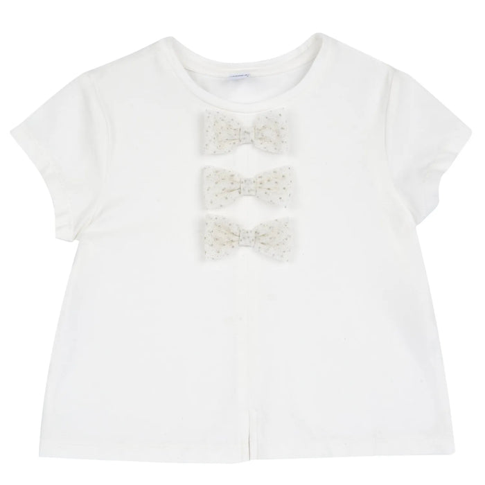 Girls Bronze Embellished Top