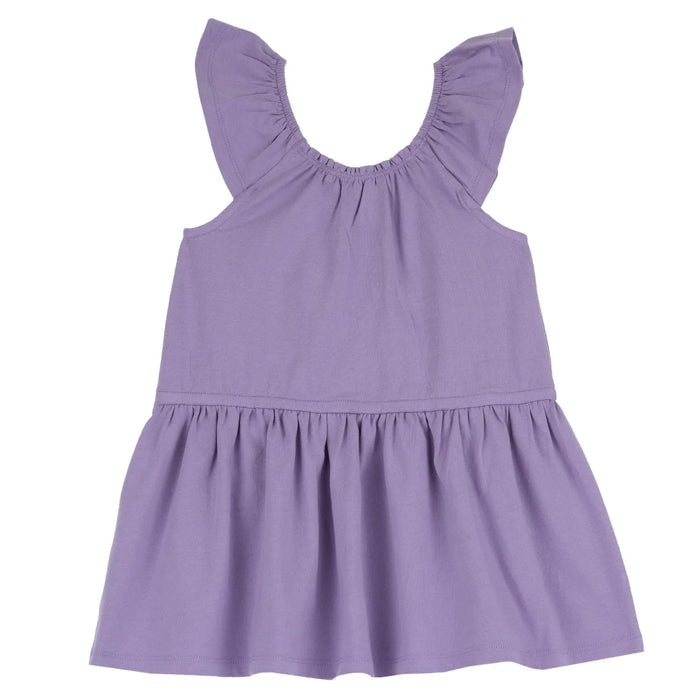 Girls Medium Lilac Embellished Dress