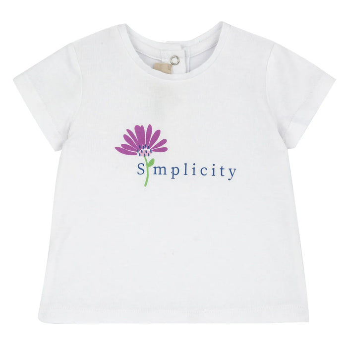 Girls Printed Cotton T-shirt