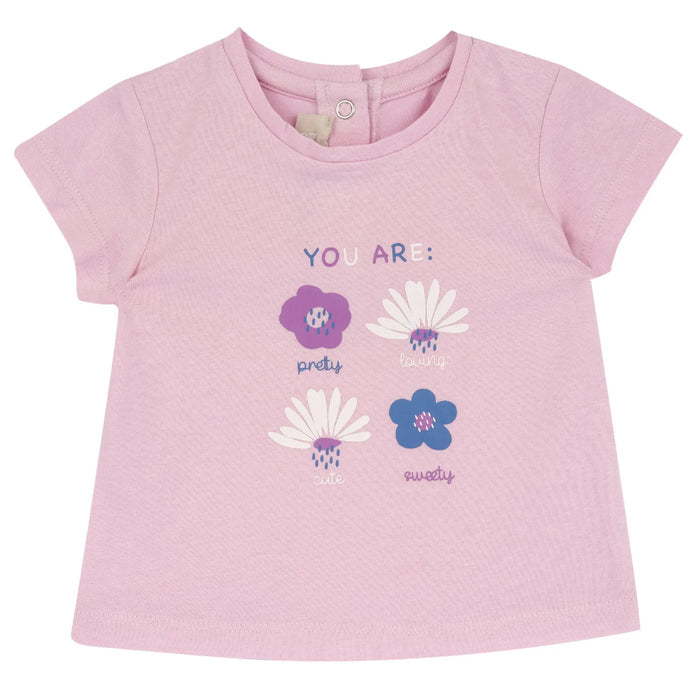 Girls Printed Cotton T-shirt