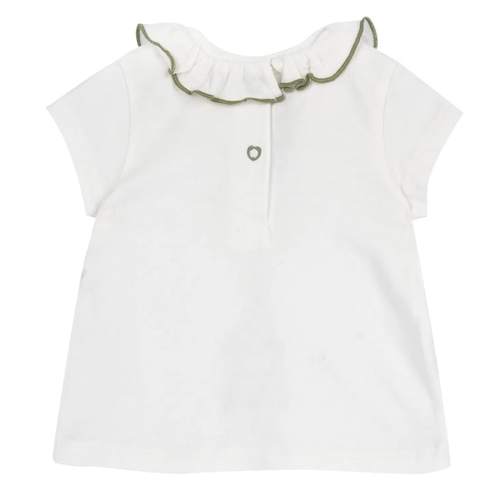 Girls Printed Knitted T-shirt