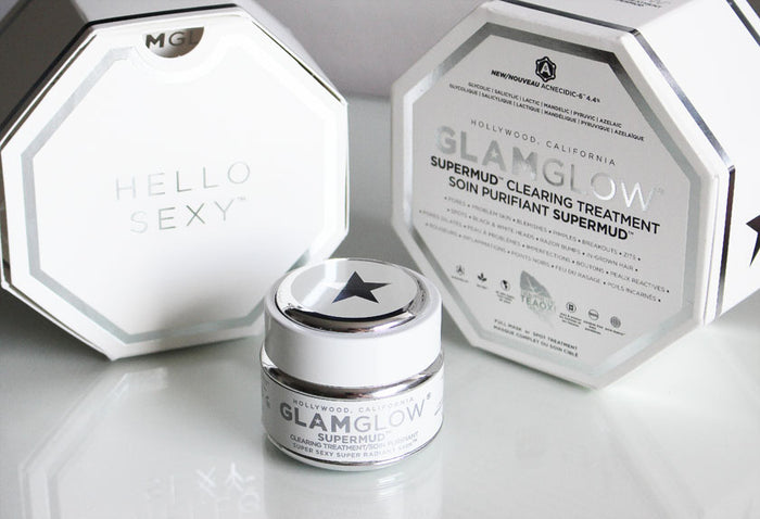 GLAMGLOW Supermud Clearing treatment Masque ماسك كلام كلو الابيض