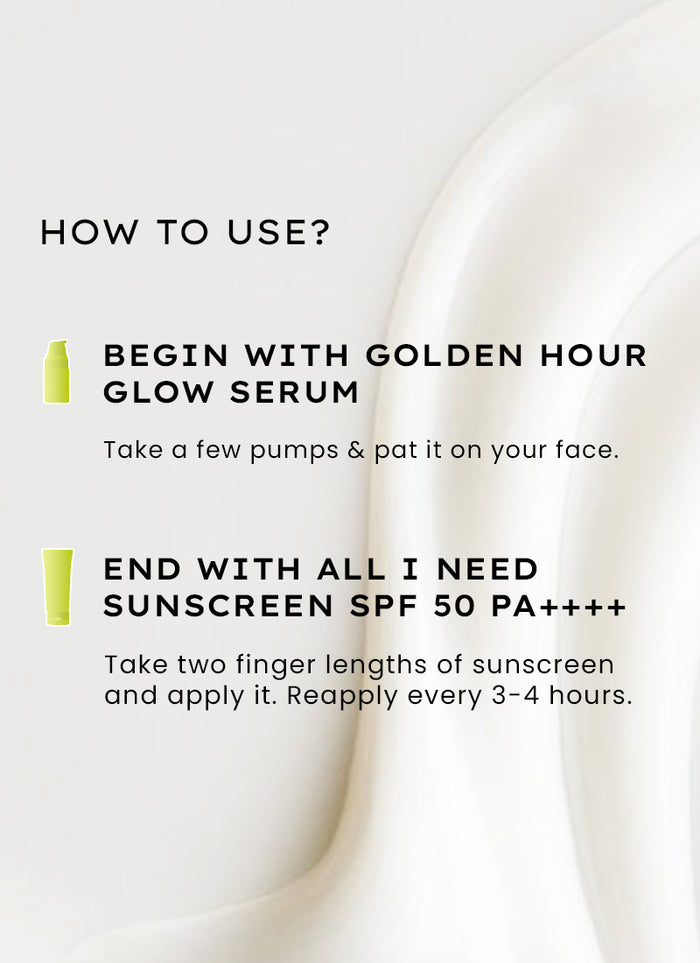 Hyphen Glow On The Go Kit - clinical results chart and benefit claims