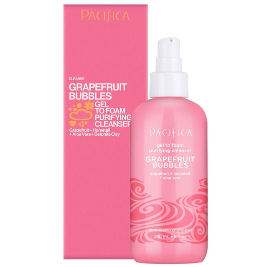 Grapefruit Bubbles Gel to Foam Purifying Cleanser - Pacifica