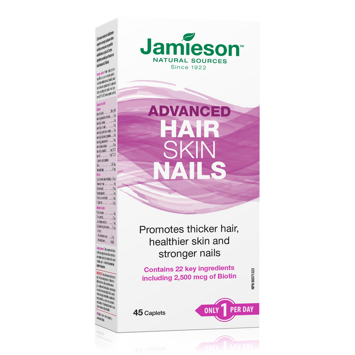 31000578 Jamieson Hair, Skin, Nails Advanced, 45 ct 7858_MAIN