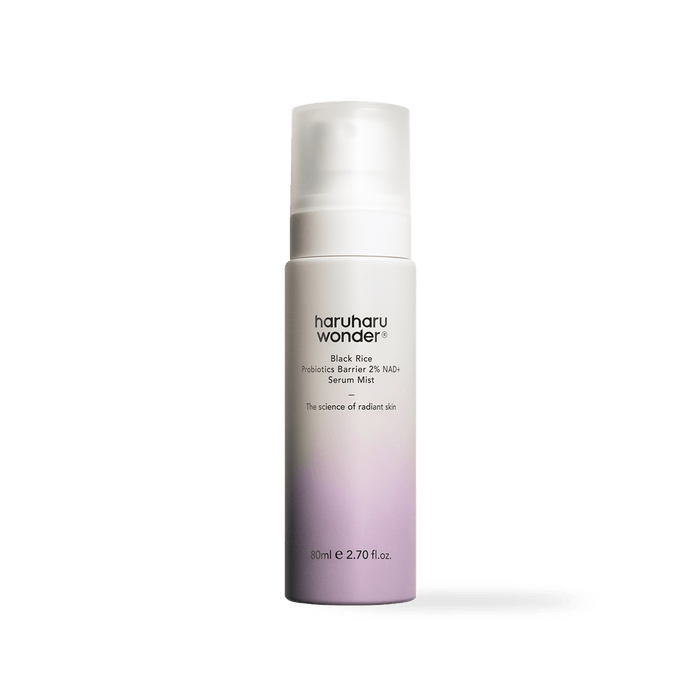 haruharu wonder Black Rice Probiotics Barrier 2% NAD + Serum Mist 80ml - Komiko Beauty