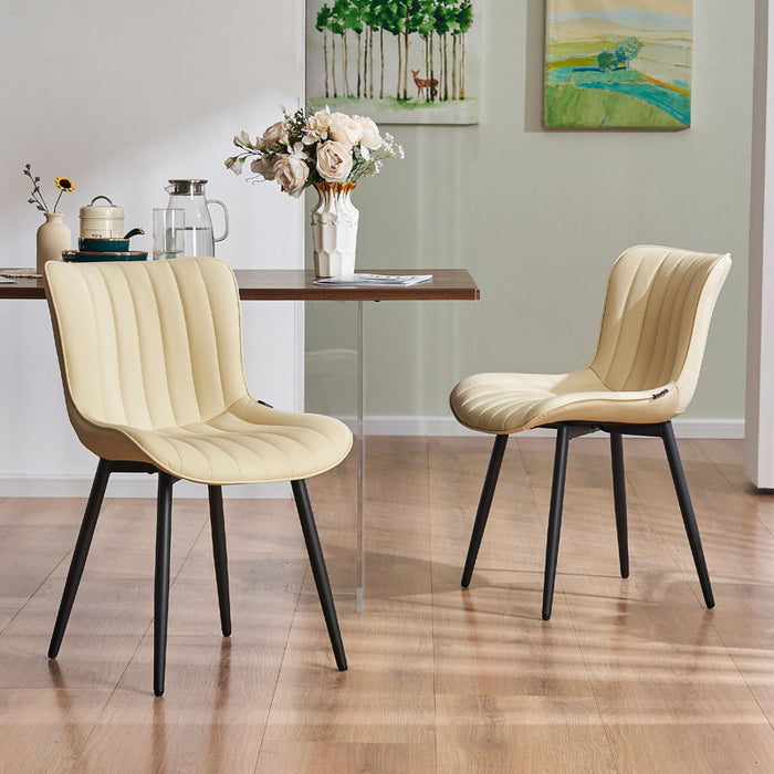upholstered dining chairs set of 2