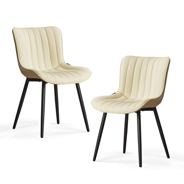 upholstered dining chairs set of 2