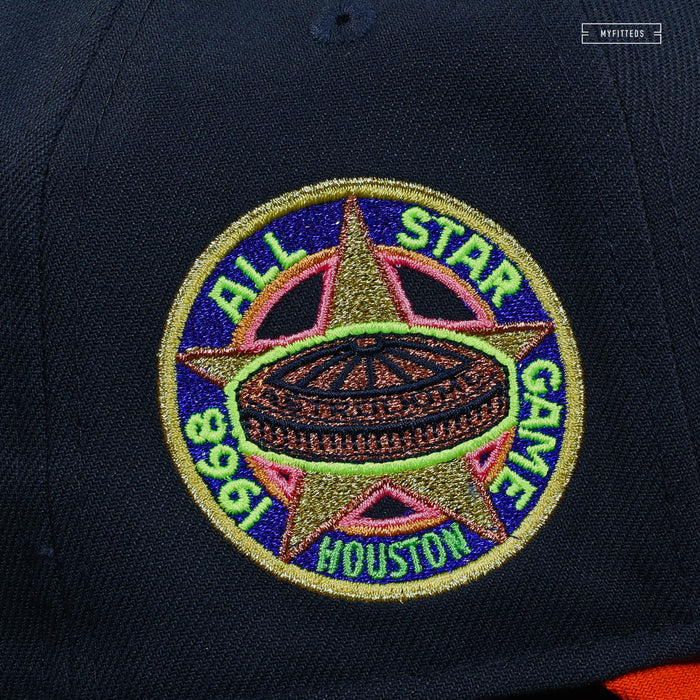 HOUSTON ASTROS 1968, 1986, 2004 ALL-STAR GAMES IN HOUSTON: A HISTORY NEW ERA FITTED CAP