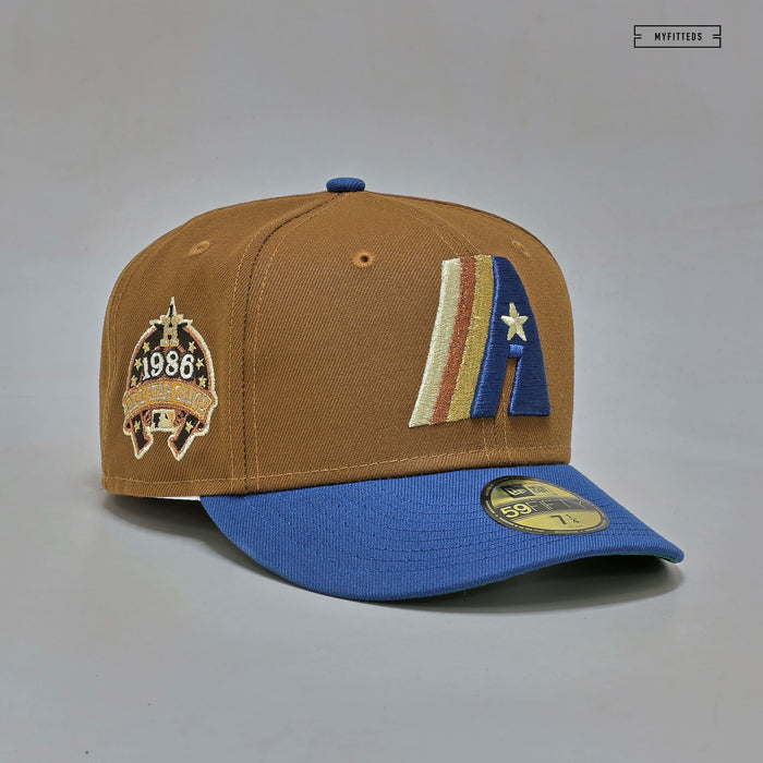 HOUSTON ASTROS 1986 ALL-STAR GAME "RASPBERRY / CARAMEL / SEASHORE SLATE"  NEW ERA HAT