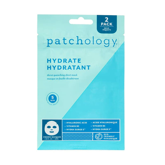 sheet mask nourishing hydrating skincare two pack on a white background