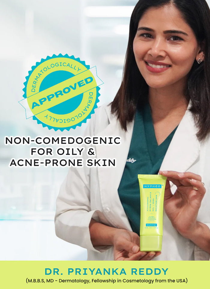 Hyphen Hydration Duo: 2% Cica Exosomes Hydra Balance Oil - Free Moisturizer & Rice Water Brightening Cleanser - texture an...