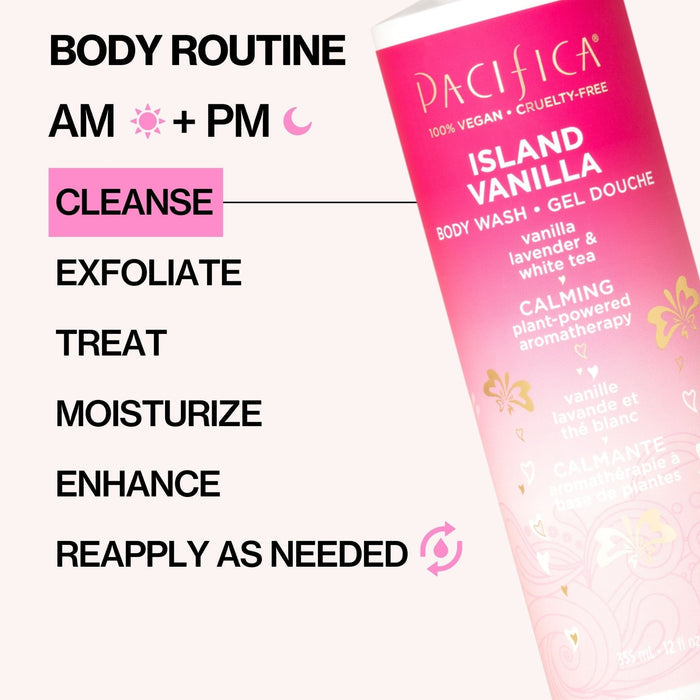Island Vanilla Body Wash - Pacifica