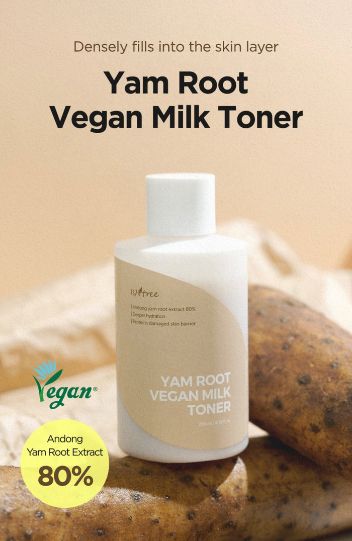 ISNTREE Yam Root Vegan Milk Toner تونر الحليب النباتي المرطب