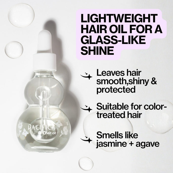 Jasmine Agave Strength + Shine Hair Oil - Pacifica