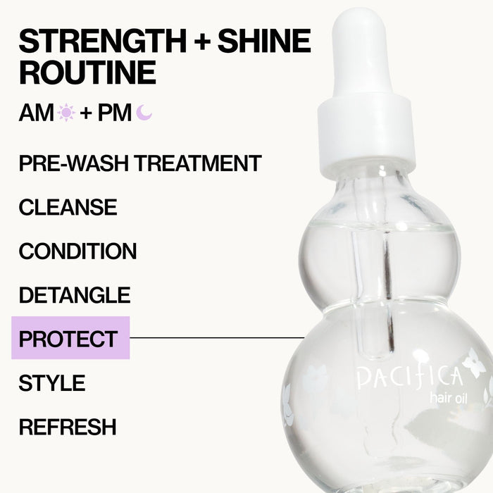 Jasmine Agave Strength + Shine Hair Oil - Pacifica