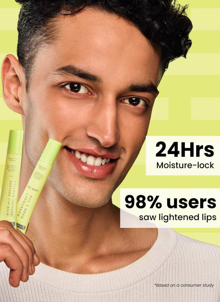 Hyphen Juicy Lips OR Nothing KIT - LIP Balm Combo - clinical results chart and benefit claims