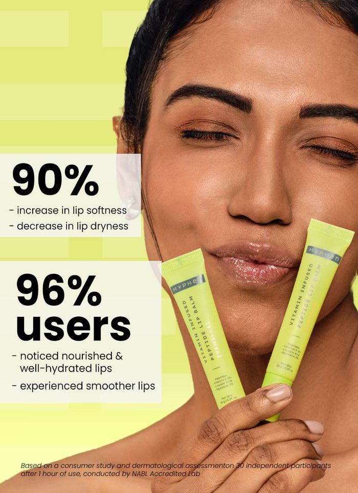 Hyphen Juicy Lips OR Nothing KIT - LIP Balm Combo - how to use directions and skincare routine fit