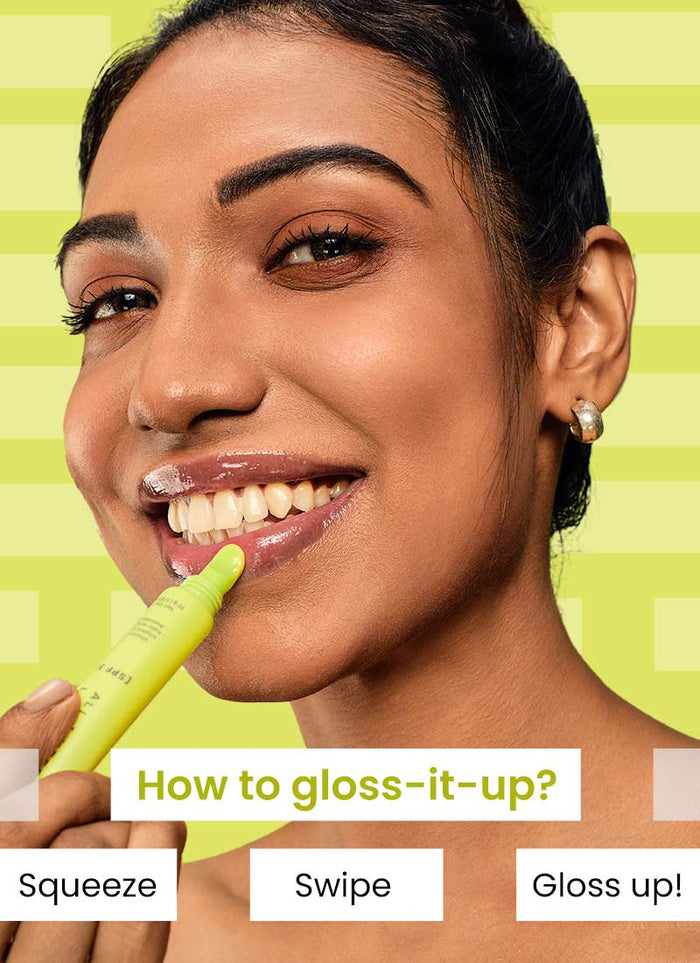 Hyphen Juicy Lips OR Nothing KIT - LIP Balm Combo - skin concern targeting infographic
