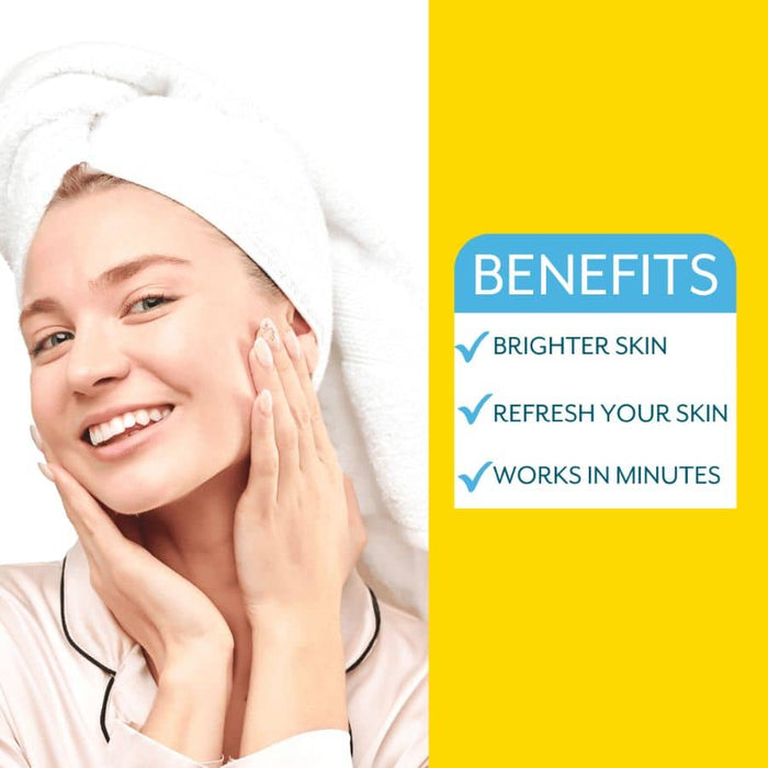 Benefits of Just Let It Glow sheet mask are brighter skin, refresh your skin and works in just 5 minutes
