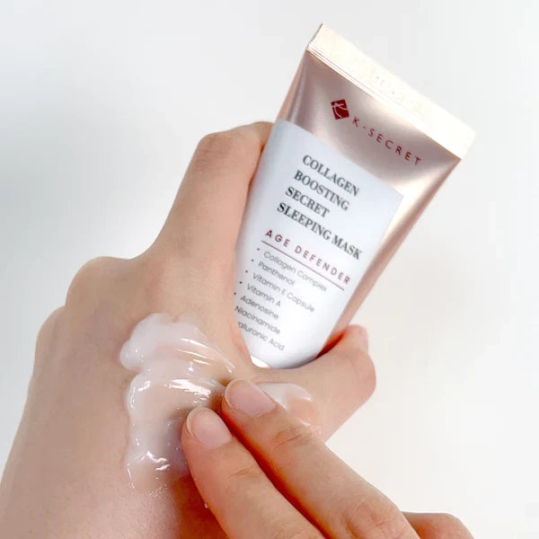 K SECRET collagen boosting secret sleeping mask age defender قناع النوم لتعزيز الكولاجين