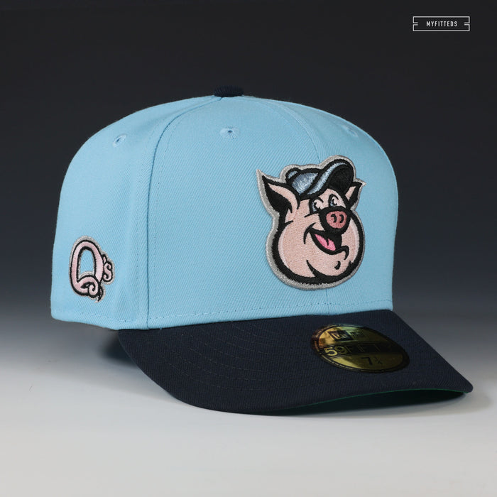 KANNAPOLIS CANNON BALLERS X Q'S THE THREE LITTLE PIGS INSPIRED NEW ERA FITTED CAP