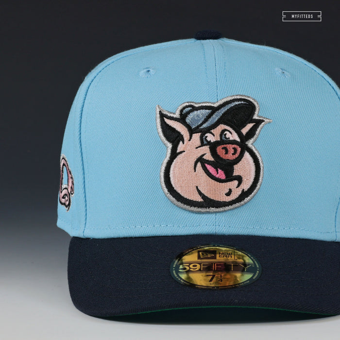 KANNAPOLIS CANNON BALLERS X Q'S THE THREE LITTLE PIGS INSPIRED NEW ERA FITTED CAP