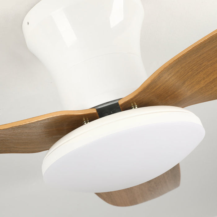 Karlena 40'' Dimmable ABS Blades Ceiling Fan with LED Lights and Remote Control 3 Colours 6-Speed Mute Reversible Motor Timer
