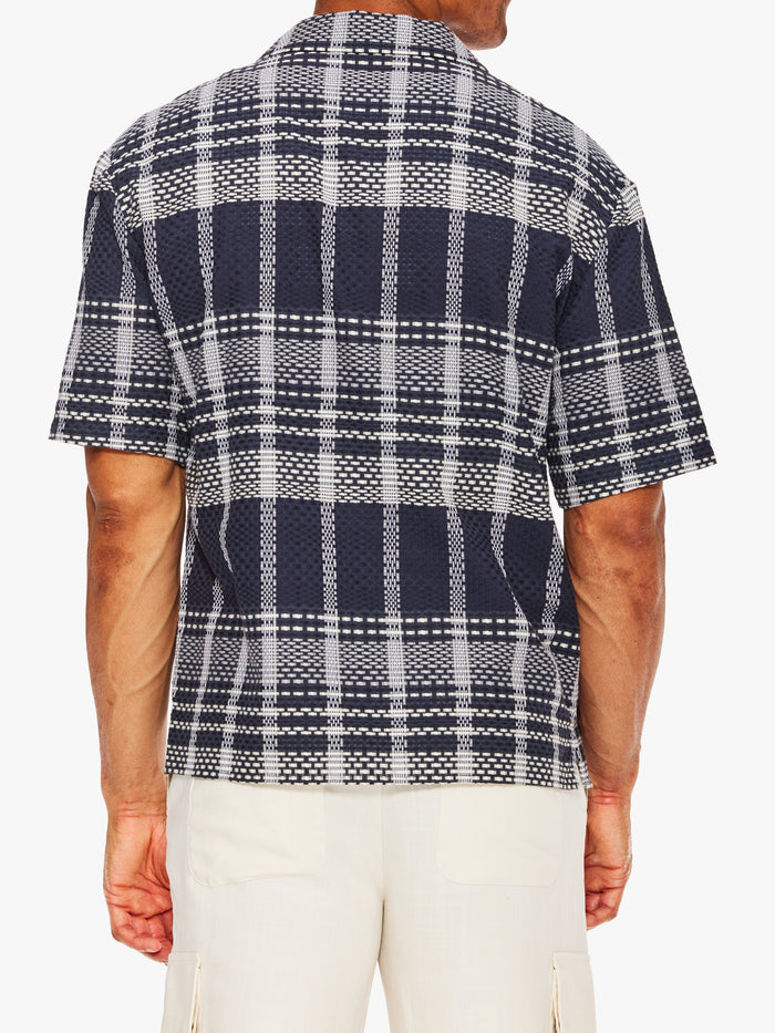 Krost Plaid Dash Bowling Shirt