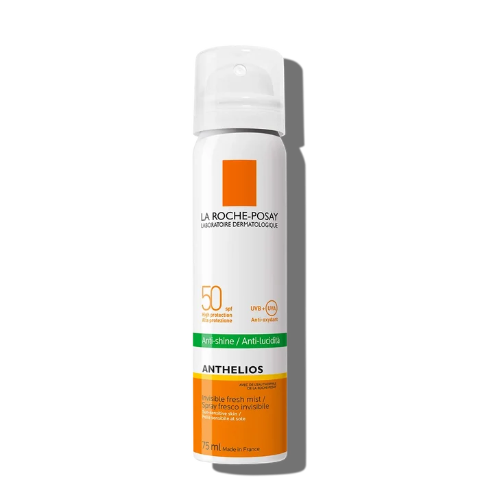 La Roche-Posay Anthelios Anti-Shine Fresh Mist Spf50 Facial Sunscreen (75ml)