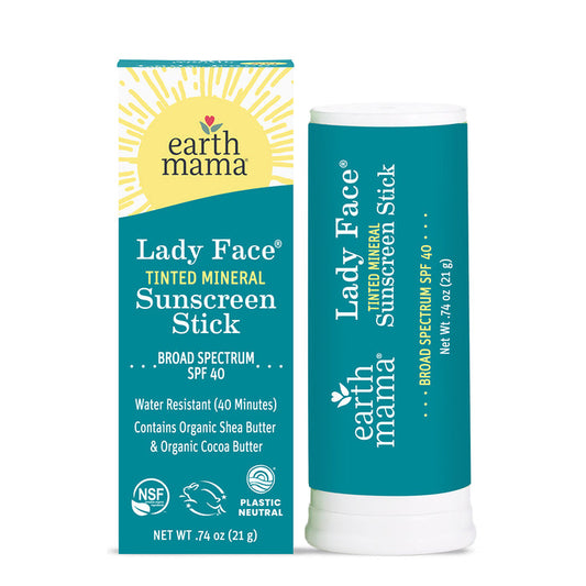 Lady Face® Tinted Mineral Sunscreen  Stick SPF 40