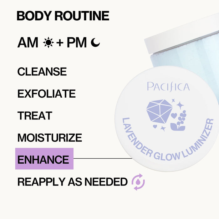 Lavender Glow Luminizer Moon - Kissed Body Jelly - Pacifica