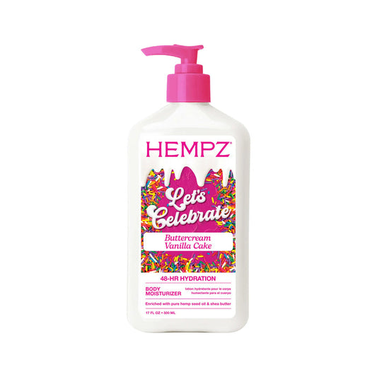 Hempz Celebration Buttercream Vanilla Cake Herbal Body Moisturizer