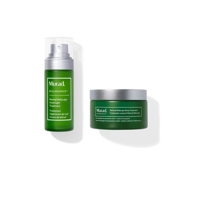 Two Murad skincare products on a white background
