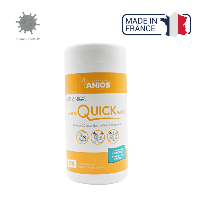 Linget'Anios Quick Wipes - Box of 120 Wipes - ANIOS - My Podology