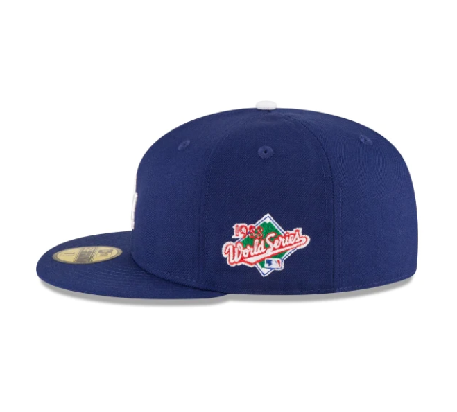 LOS ANGELES DODGERS 1988 WORLD SERIES ON-FIELD SPEC WOOL NEW ERA FITTED CAP