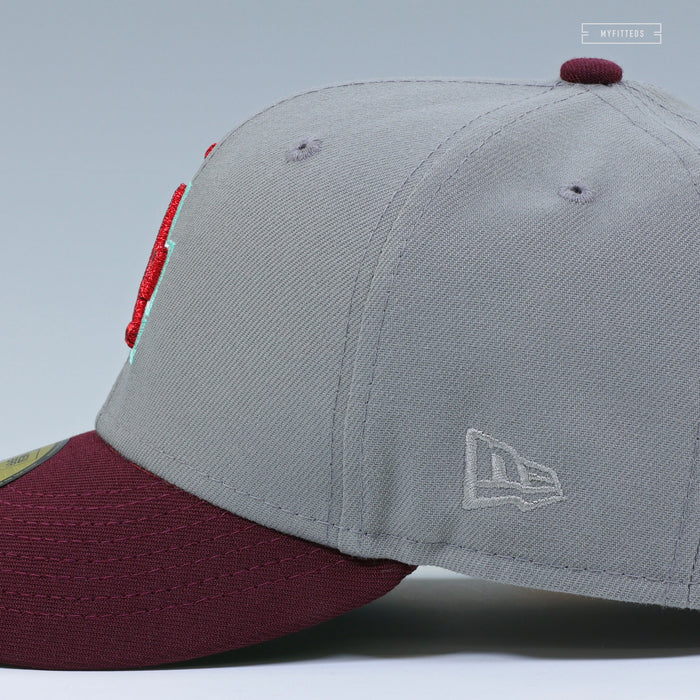 LOS ANGELES DODGERS 50TH ANNIVERSARY QUIET RIOT METAL HEALTH INSPIRED NEW ERA FITTED CAP