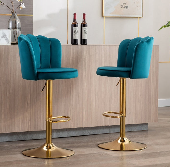 Ludka Adjustable Height Stool (Set of 2)