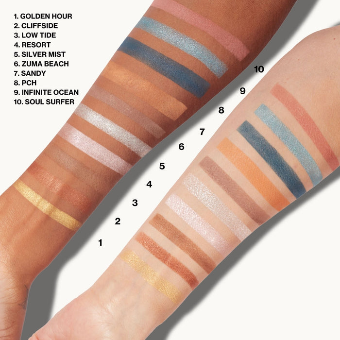 Malibu Eye Shadows Palette - Pacifica