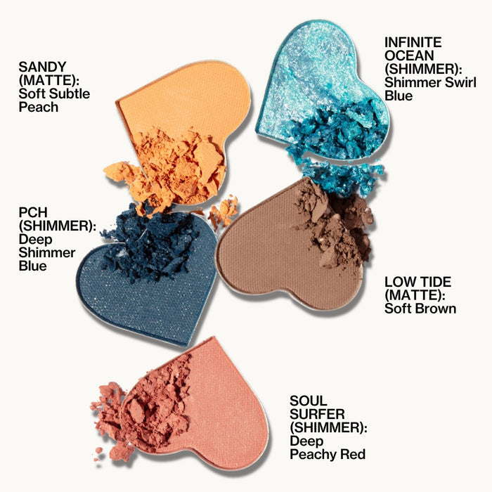 Malibu Eye Shadows Palette - Pacifica