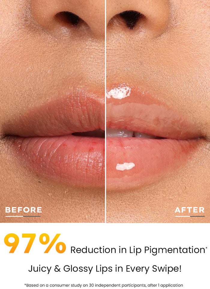 Hyphen Mango LIP Screen SPF 50 PA++++ With 2% Kojic Acid - key ingredient breakdown infographic