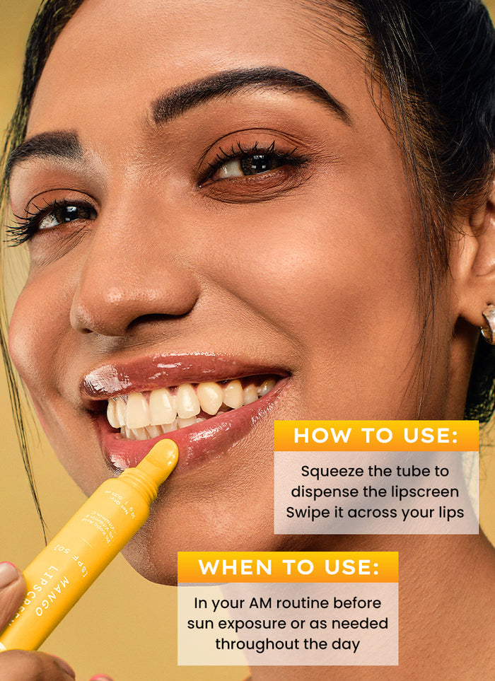 Hyphen Mango LIP Screen SPF 50 PA++++ With 2% Kojic Acid - ingredient synergy and formulation chart