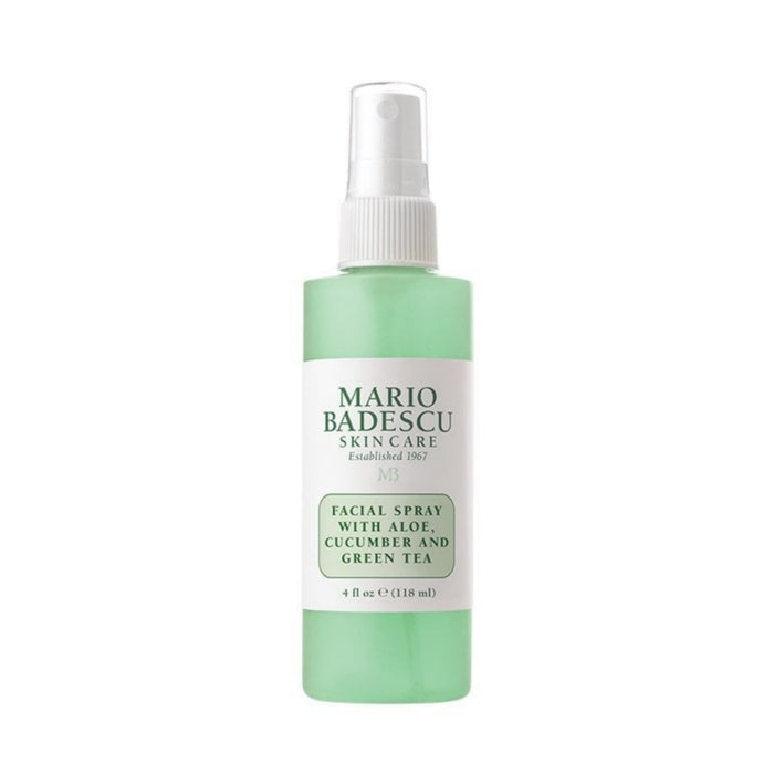 MARIO BADESCU Facial Spray With Aloe Cucumber, and Green Tea بخاخ الوجه بخلاصة الصبار والخيار والشاي الاخضر