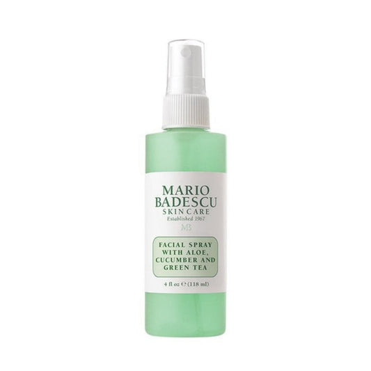 MARIO BADESCU Facial Spray With Aloe Cucumber, and Green Tea بخاخ الوجه بخلاصة الصبار والخيار والشاي الاخضر